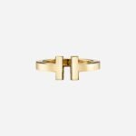 Pre-Owned Tiffany T Square Ring in 18K Yellow Gold - Image 3
