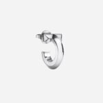 Pre-Owned Tiffany T T1 Hoop Earrings in 18K White Gold - Image 3