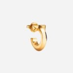 Pre-Owned Tiffany T T1 Hoop Earrings in 18K Yellow Gold - Image 3