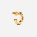 Pre-Owned Tiffany T T1 Hoop Earrings in 18K Yellow Gold - Image 2