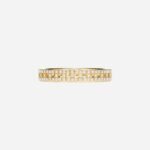 Pre-Owned Tiffany T True Narrow Ring in 18K Gold with Pavé Diamonds - Image 2