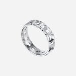 Pre-Owned Tiffany T True Wide Ring in 18K White Gold - Image 3