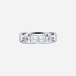 Pre-Owned Tiffany T True Wide Ring in 18K White Gold - Image 2