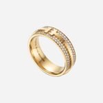 Pre-Owned Tiffany T Wide Pavé Diamond Ring in 18K Gold