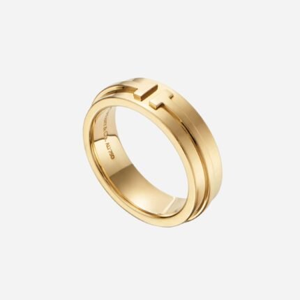 Pre-Owned Tiffany T Wide Ring in 18K Yellow Gold