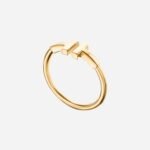 Pre-Owned Tiffany T Wire Ring in 18K Yellow Gold