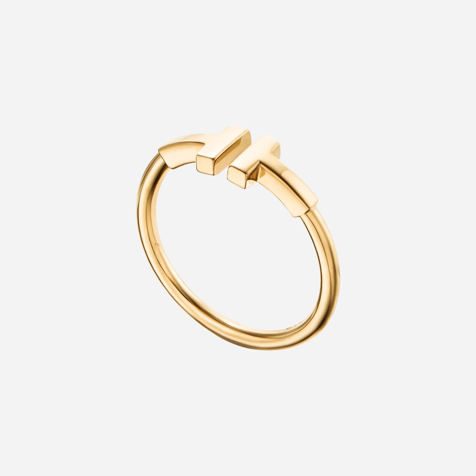 Pre-Owned Tiffany T Wire Ring in 18K Yellow Gold (1) Pre-Owned Tiffany T Wire Ring in 18K Yellow Gold