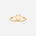 Pre-Owned Tiffany T Wire Ring in 18K Yellow Gold - Image 3