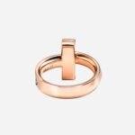 Pre-Owned Tiffany T1 Ring in 18K Rose Gold with Round Brilliant Diamonds - Image 3