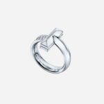 Pre-Owned Tiffany T1 Ring in 18K White Gold with Diamonds