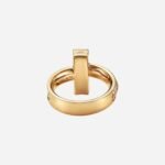 Pre-Owned Tiffany T1 Ring in 18K Yellow Gold with Diamonds - Image 3