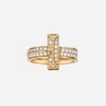 Pre-Owned Tiffany T1 Ring in 18K Yellow Gold with Diamonds - Image 2