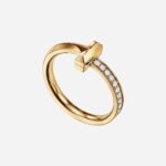 Pre-Owned Tiffany T1 Ring in 18K Yellow Gold with Round Brilliant Diamonds