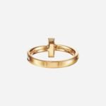Pre-Owned Tiffany T1 Ring in 18K Yellow Gold with Round Brilliant Diamonds - Image 2