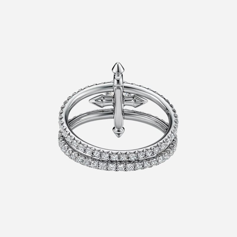 Pre-Owned Tiffany Titan Setting by Pharrell Williams Diamond Ring in Platinum