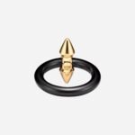 Pre-Owned Tiffany Titan by Pharrell Williams Ring in Titanium and 18K Yellow Gold with a Diamond - Image 2