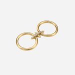 Pre-Owned Tiffany Titan by Pharrell Williams Two-Row Ring in 18K Yellow Gold with Diamonds - Image 3
