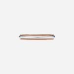 Pre-Owned Tiffany Together Milgrain Band Ring in 18K Rose Gold and Platinum - Image 2