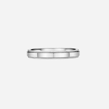 Pre-Owned Tiffany Together Milgrain Band Ring in Platinum, 3 mm Wide