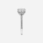 Pre-Owned Tiffany True® Engagement Ring with a Tiffany True® Diamond and a Platinum Diamond Band - Image 2