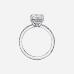 Pre-Owned Tiffany True® Engagement Ring with a Tiffany True® Diamond and a Platinum Diamond Band