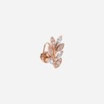 Pre-Owned Tiffany Victoria® Diamond Vine Climber Earrings in 18K Rose Gold with Round Brilliant and Marquise Diamonds