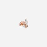 Pre-Owned Tiffany Victoria® Diamond Vine Earrings in 18K Rose Gold with Round Brilliant and Marquise Diamonds - Image 3