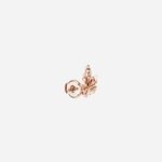 Pre-Owned Tiffany Victoria® Diamond Vine Earrings in 18K Rose Gold with Round Brilliant and Marquise Diamonds - Image 2