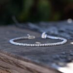 14K Solid Gold 1.79ctw 1.50mm Round Lab Grown Diamond 8.5 inches Classic 4 Prong Tennis Bracelet - Image 3