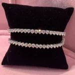 1.75mm Round Lab Diamond 3 Prong Classic Tennis Bracelet