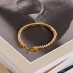 1.75mm Round Lab Diamond 3 Prong Classic Tennis Bracelet
