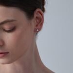 14K Solid Gold 8ctw 8.50mm Square Lab Grown Diamond 4 Prong Push Back Martini Stud Earrings - Image 3