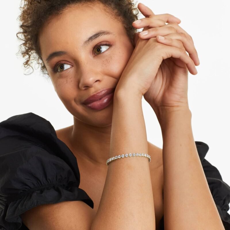 2.00mm Round Lab Diamond 3 Prong Classic Tennis Bracelet