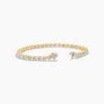 2.00mm Round Lab Diamond 3 Prong Classic Tennis Bracelet