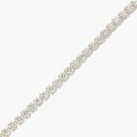2.00mm Round Lab Diamond 3 Prong Classic Tennis Bracelet