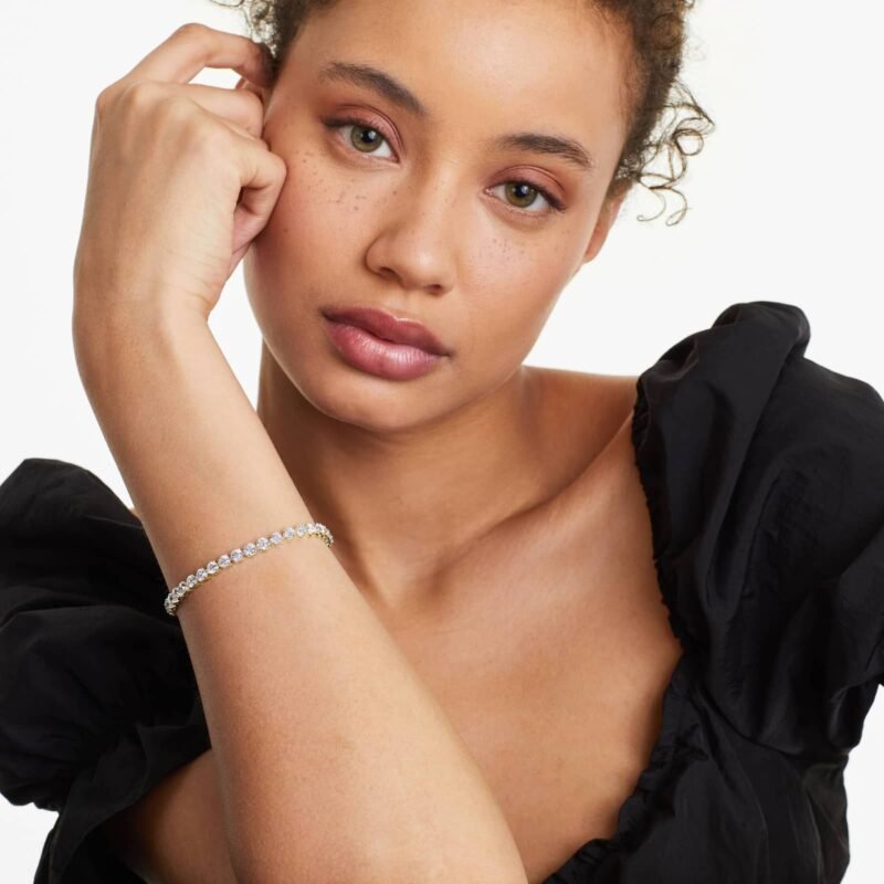 2.00mm Round Lab Diamond 3 Prong Classic Tennis Bracelet