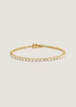 2.00mm Round Lab Diamond 3 Prong Classic Tennis Bracelet