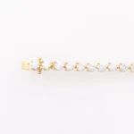 2.25mm Round Lab Diamond 3 Prong Classic Tennis Bracelet