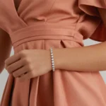 3.40mm Round Lab Diamond 3 Prong Classic Tennis Bracelet