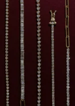 3.40mm Round Lab Diamond 3 Prong Classic Tennis Bracelet