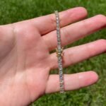 1.50mm Round Lab Diamond 4 Prong Light Weight Tennis Bracelet