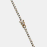 2.70mm Round Lab Diamond 4 Prong Light Weight Tennis Bracelet