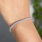 1.75mm Round Lab Diamond 4 Prong Light Weight Tennis Bracelet