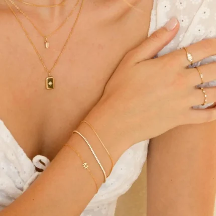 2.70mm Round Lab Diamond 4 Prong Light Weight Tennis Bracelet
