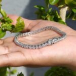 2.00mm Round Lab Diamond 4 Prong Light Weight Tennis Bracelet