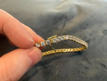 2.00mm Round Lab Diamond 4 Prong Light Weight Tennis Bracelet