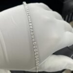 3.00mm Round Lab Diamond 4 Prong Light Weight Tennis Bracelet