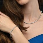 3.00mm Round Lab Diamond 4 Prong Light Weight Tennis Bracelet